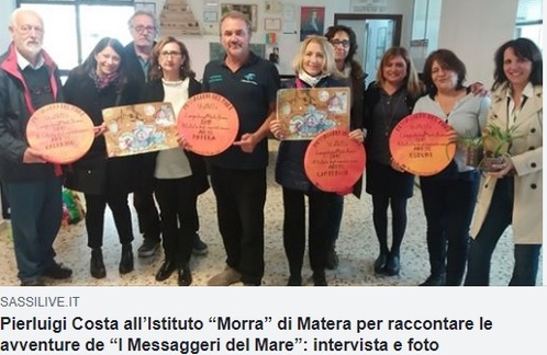 MESSAGGERI DEL MARE: LA STAFFETTA PRO PICCOLI OSPEDALI FA TAPPA IN TOSCANA E A MILANO